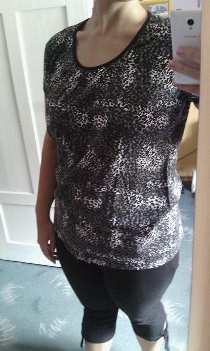 T-Shirt gemustert