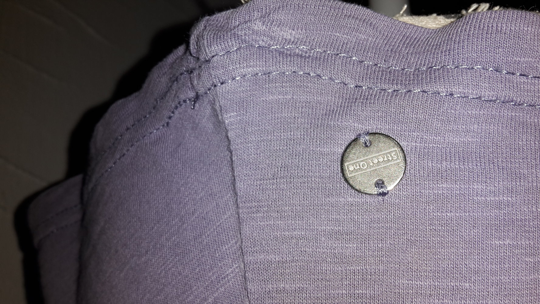 Gr38 S M Street One lila flieder violett Sweatshirt chic business