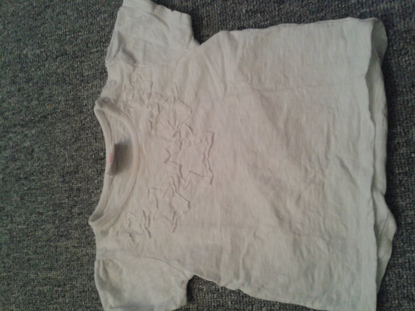 Shirt weiß Sterne
