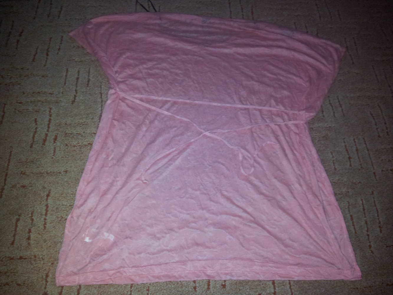 Shirt Tunika Strandtunika H&M apricot lachs Gr. L