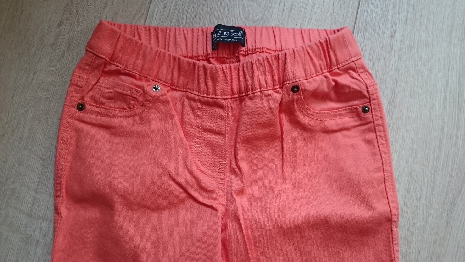 3/4 Capri Jeans kräftiges Apricot
