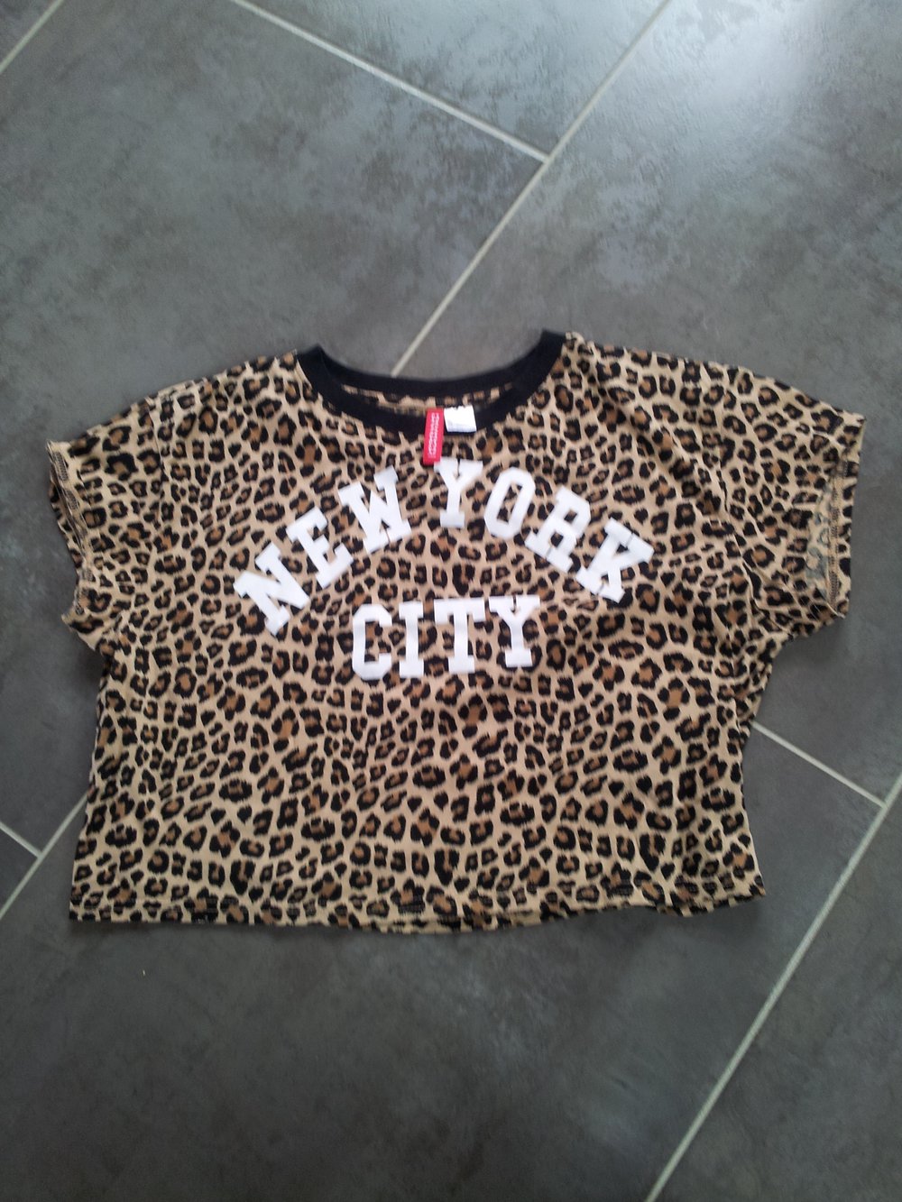 h&m leopardenmuster top new york city