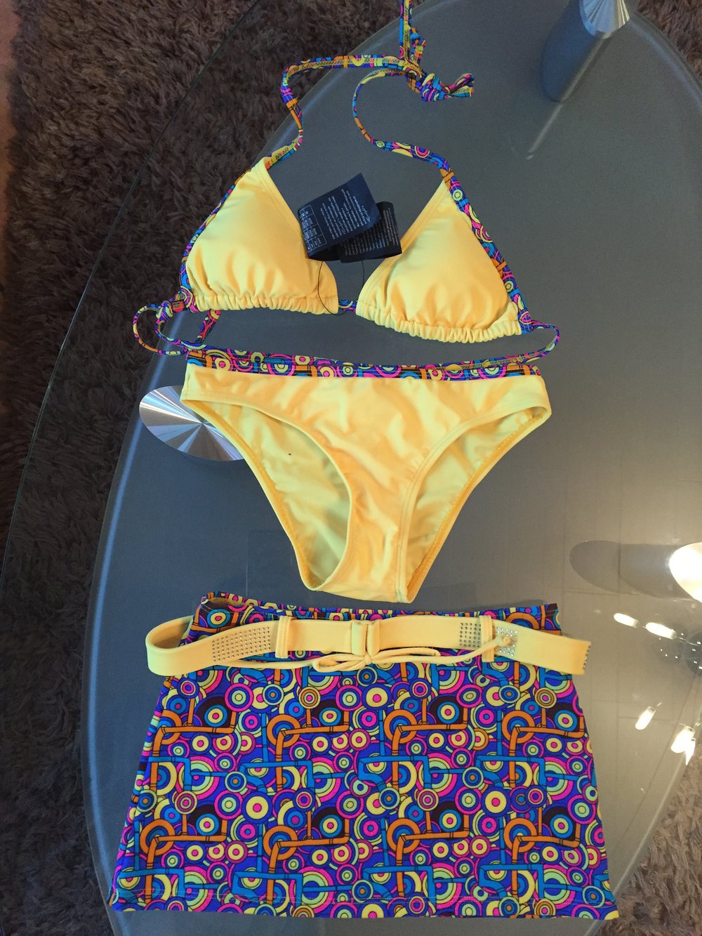 süßer Mädchenbikini 3-teilig  