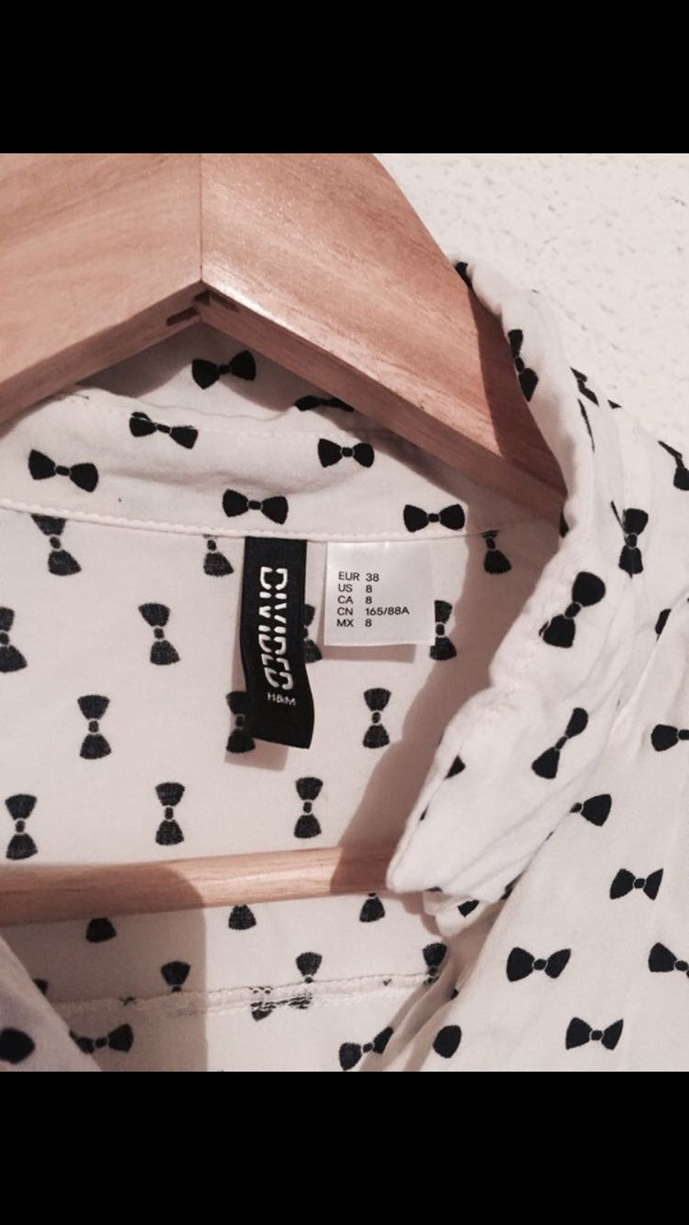 Bluse mit Schleifen H&M