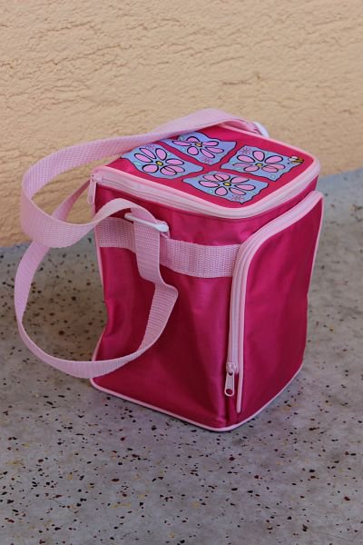 NEU! Kindergarten Thermo-Tasche pink 19 cm hoch