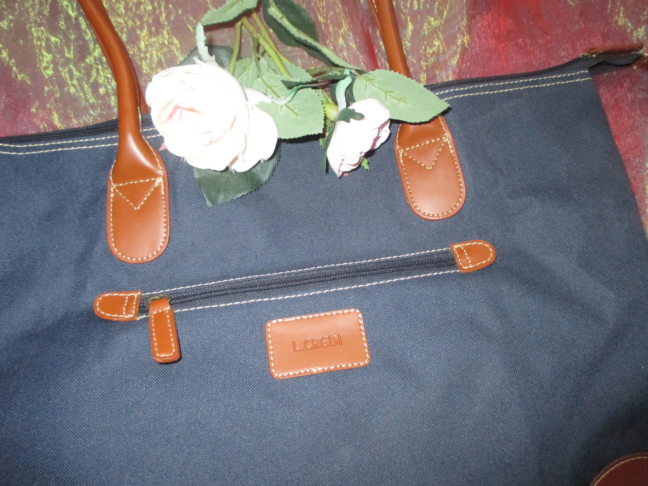 NEU * Zusammen faltbare * Hand- Henkel * Tasche * Shopper * Einkauf * Bag * Tote 