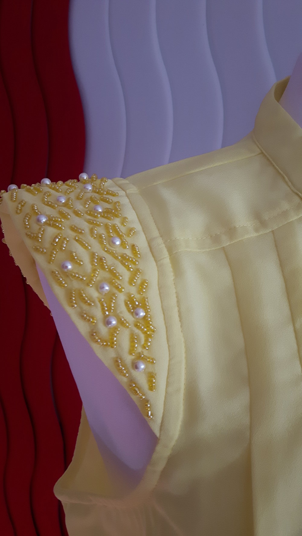 Bluse gelb 
