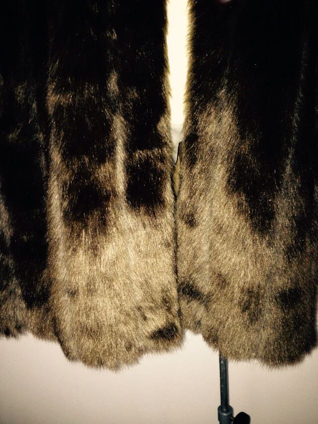 Webpelzjacke Fell Jacke Coat Swing 