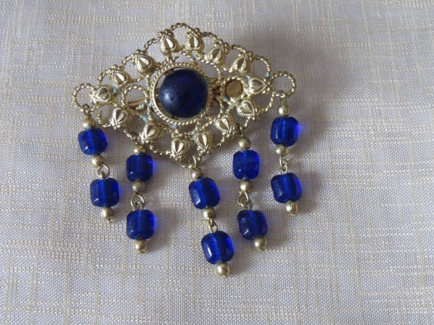 Vintage Brosche, Modeschmuck,70-80er Jahre