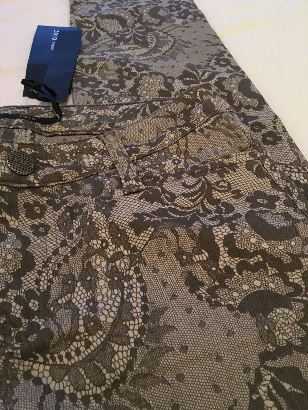 Zero Hose Röhre Mit Muster