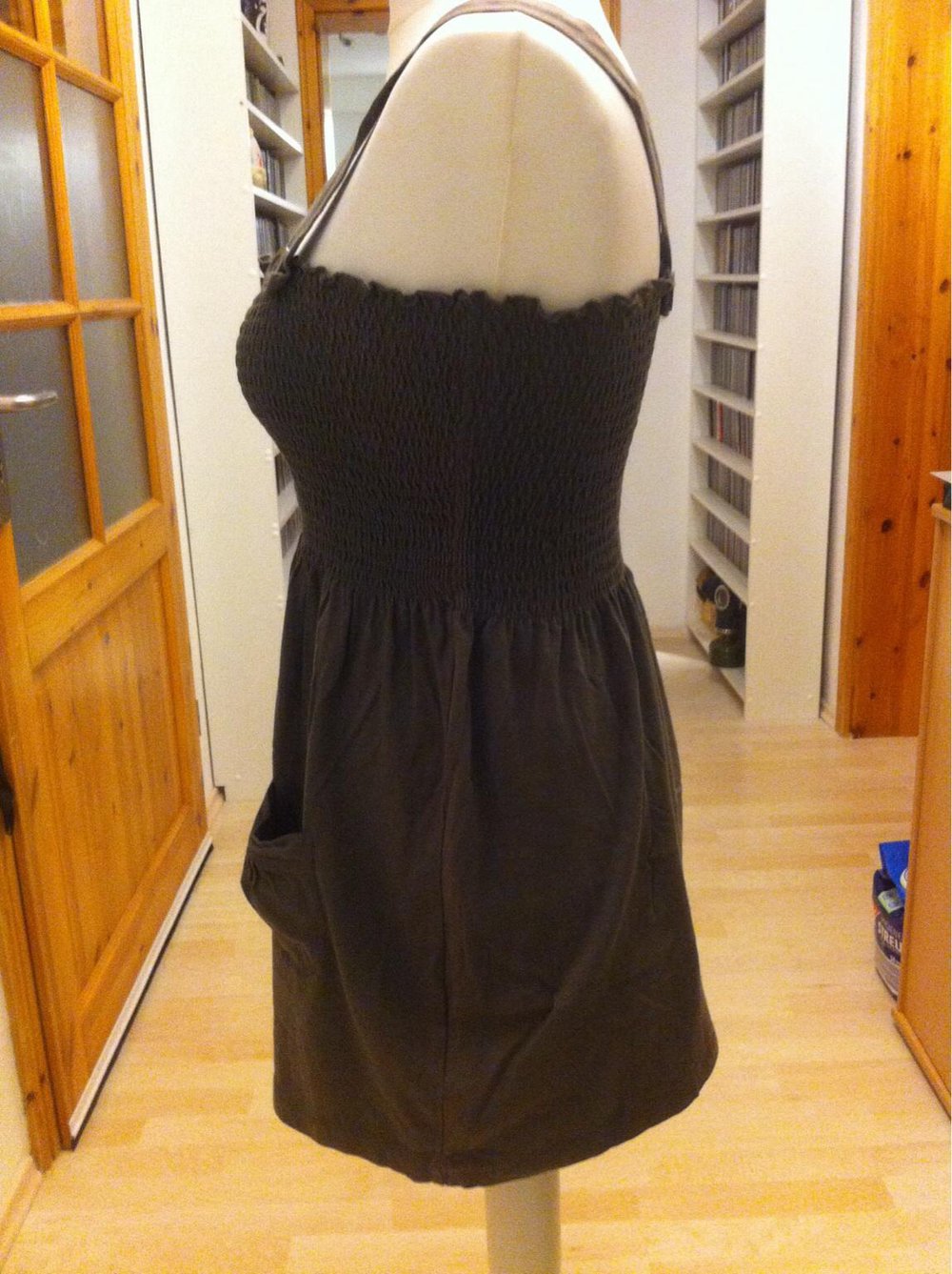 Olivgrünes Babydoll Kleid / Longshirt *navy * 