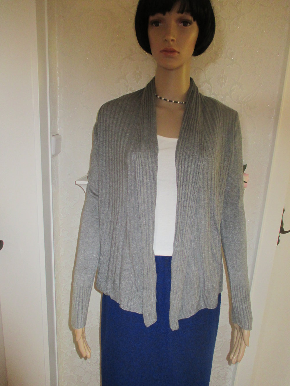  NEU * Ausgefallen * Wickel * Feinstrick- Jacke * Fein- Strickjacke * Feinstrickjacke * Cardigan 