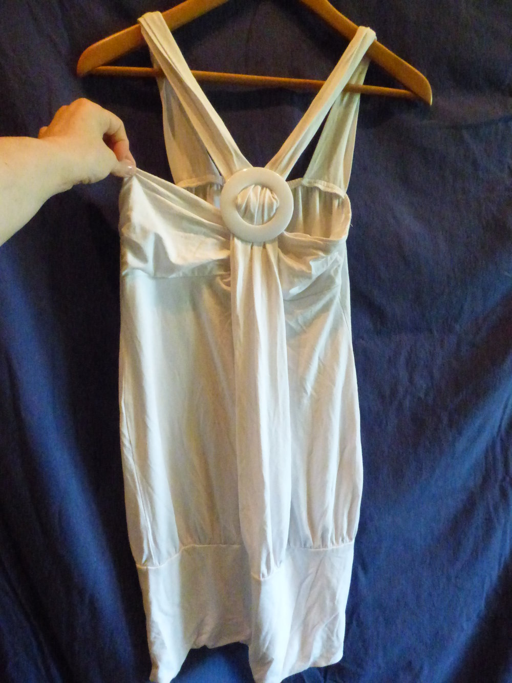 Weißes Longtop 