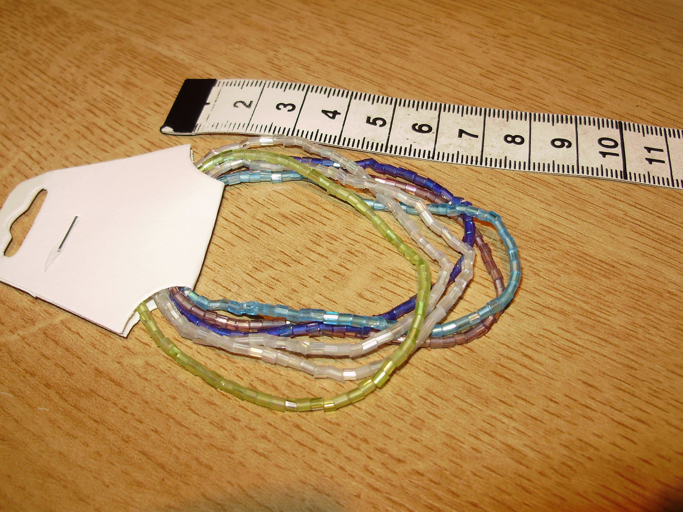 Armband Nonparailles Perlen 6 x verschiedene Farben Neu orig. verpackt