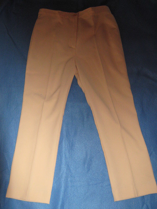 NEU* Edle * VINTAGE * High- Waist * Designer * Business * Anzugs * Hose * Gr. 38- 40/ M, ercu * cremé- beige *
