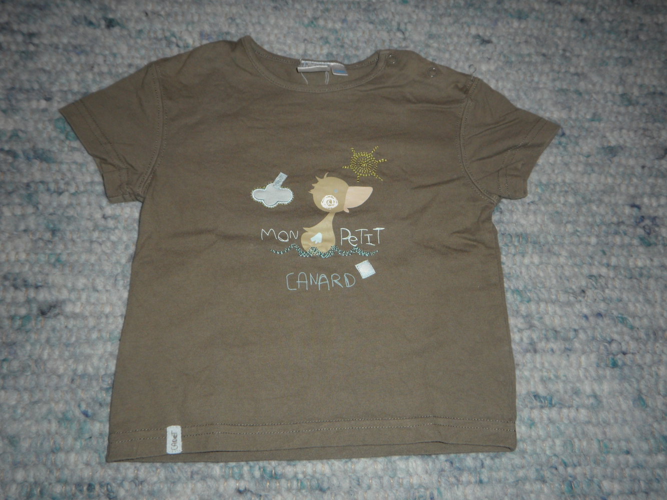 aus Frankreich: T-Shirt mit Ente 18 Monate