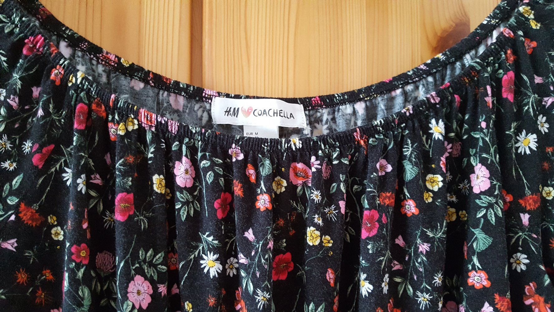 H&M Coachella Cropped Shirt