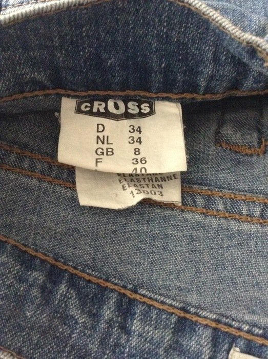 Jeanshose von Cross