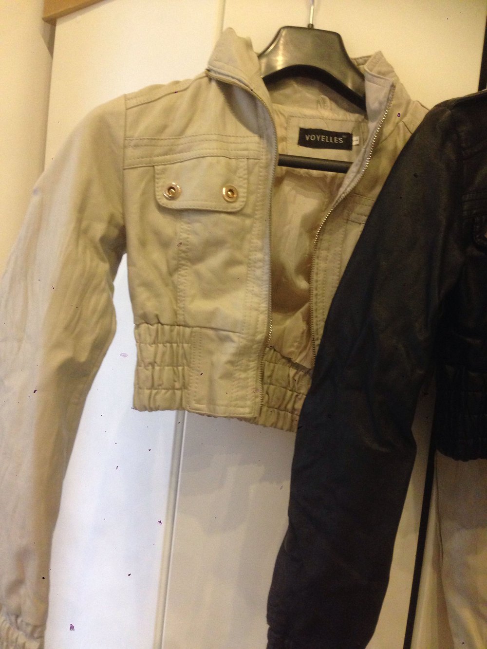 Lederjacke Imitat 