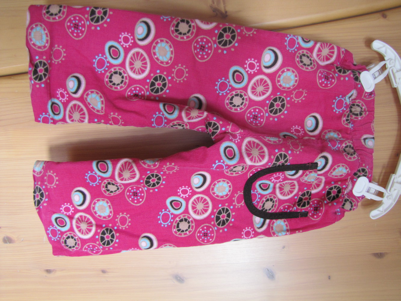 Name it - zuckersüße bunte Feincordhose Gr. 80