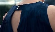 Dunkelblaues Abendkleid