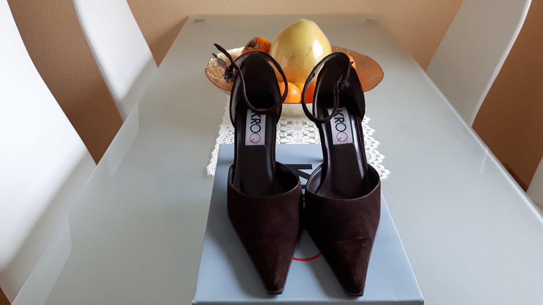 KROQ by Görtz Schuhe, Wildleder Pumps sehr edel und hochwertige Qualität, spitze Form  
