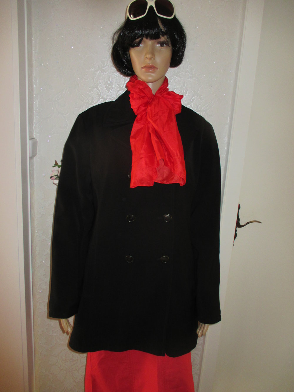 NEU mit ETIKETT * Edel * Business * Freizeit * Allround * Doppelreiher * Long- Jacke 