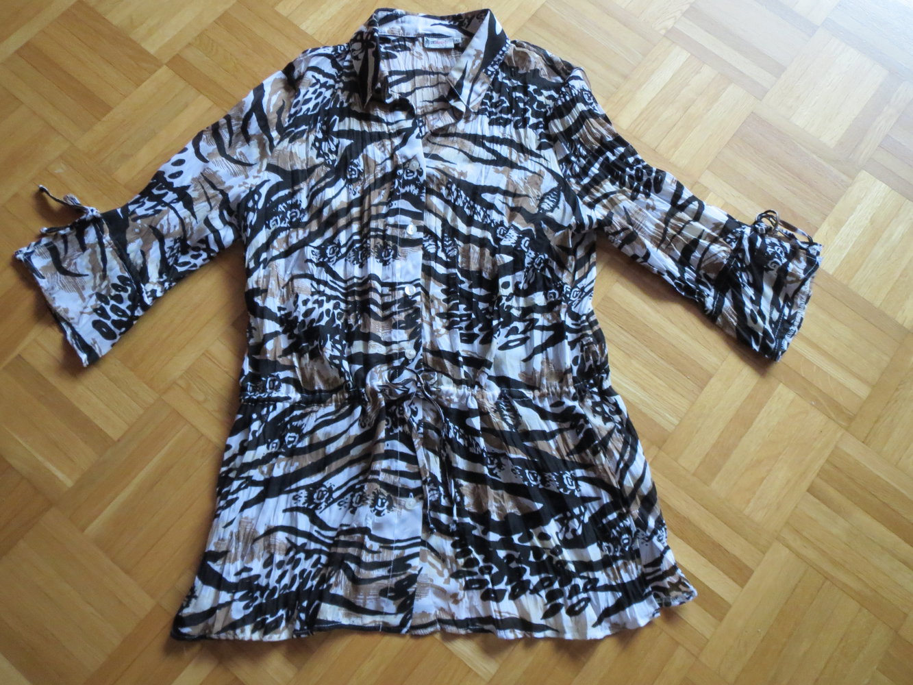 Bluse, Gr.42/M, 3/4 Ärmel