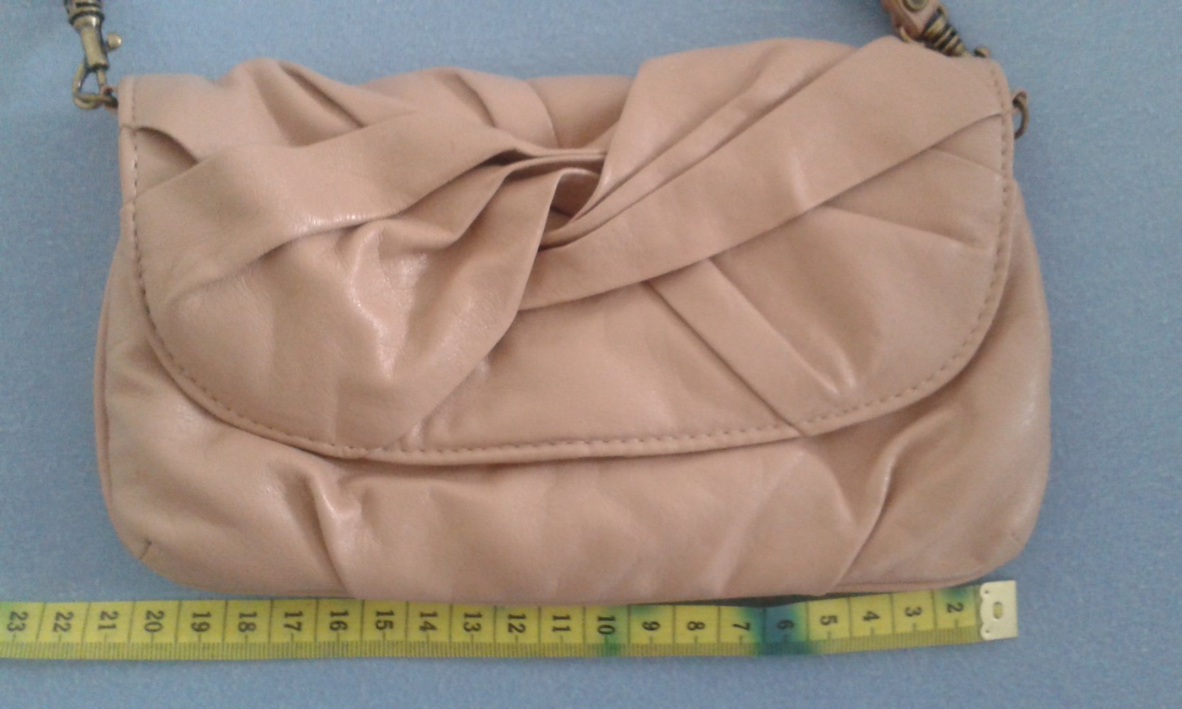 kleine altrosa Handtasche/Clutch