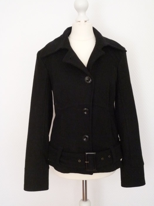 Vero Moda Caban Jacke aus Wolle schwarz