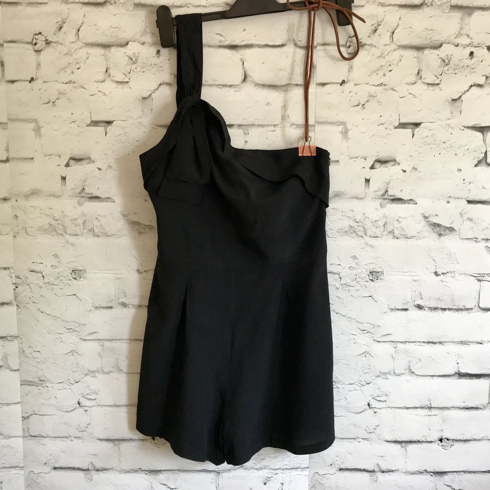 Jumpsuit schwarz Gr. 40