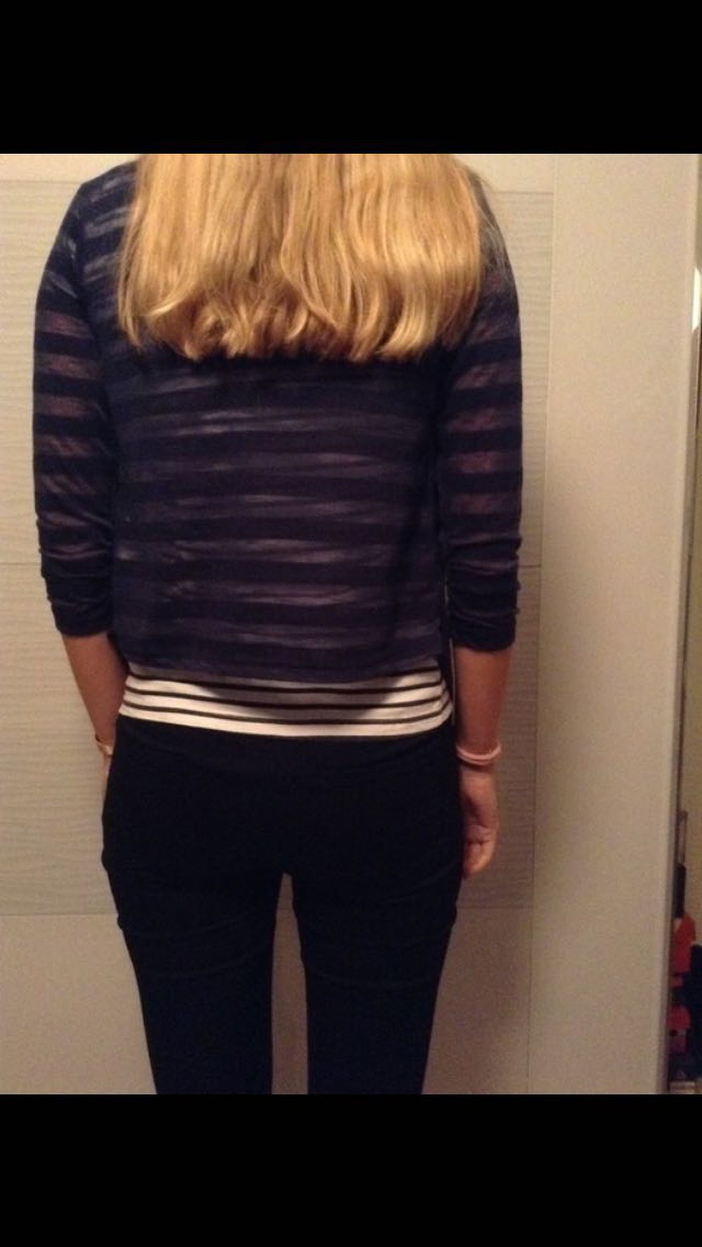 Cardigan blau neu 