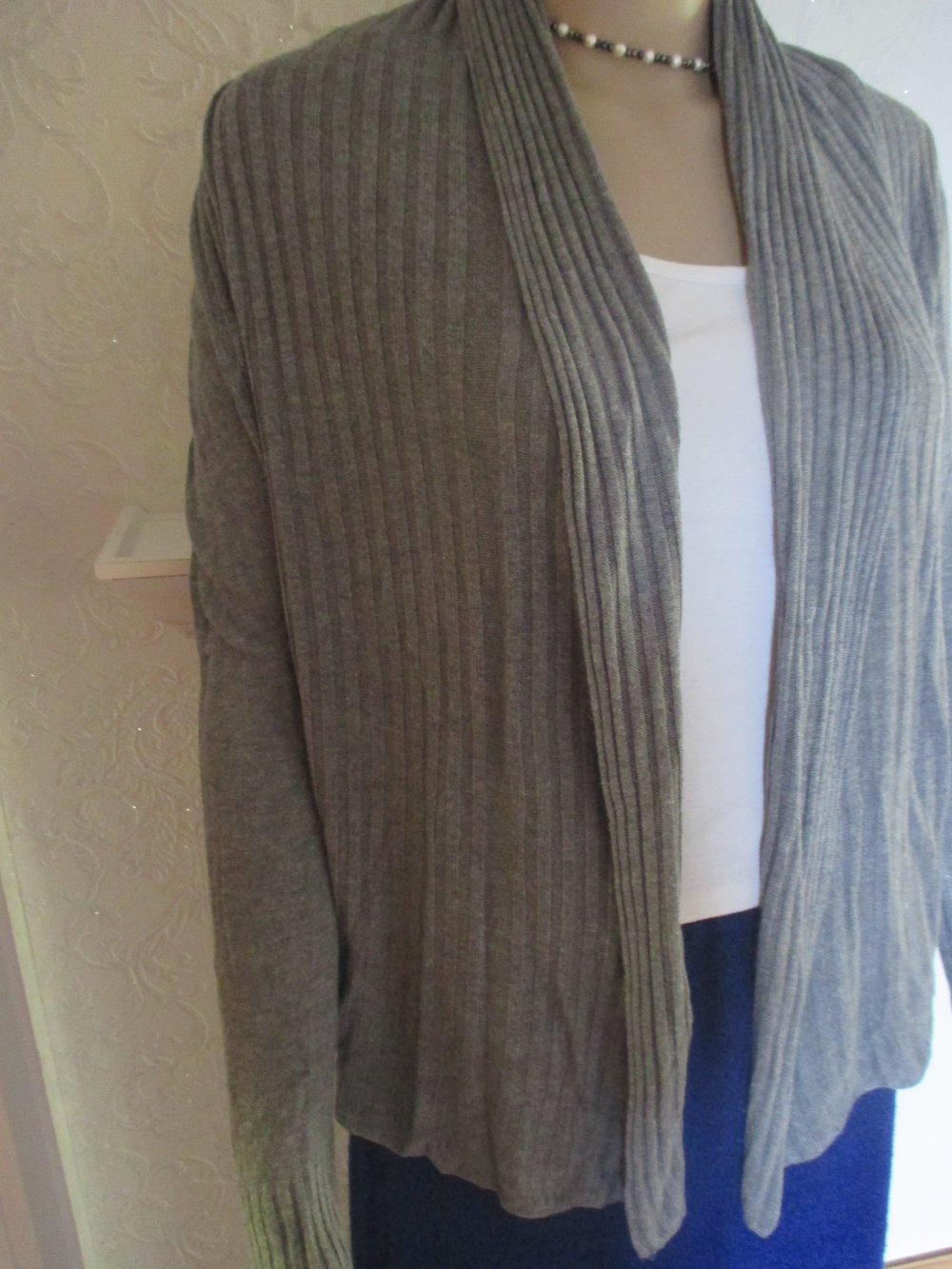  NEU * Ausgefallen * Wickel * Feinstrick- Jacke * Fein- Strickjacke * Feinstrickjacke * Cardigan 