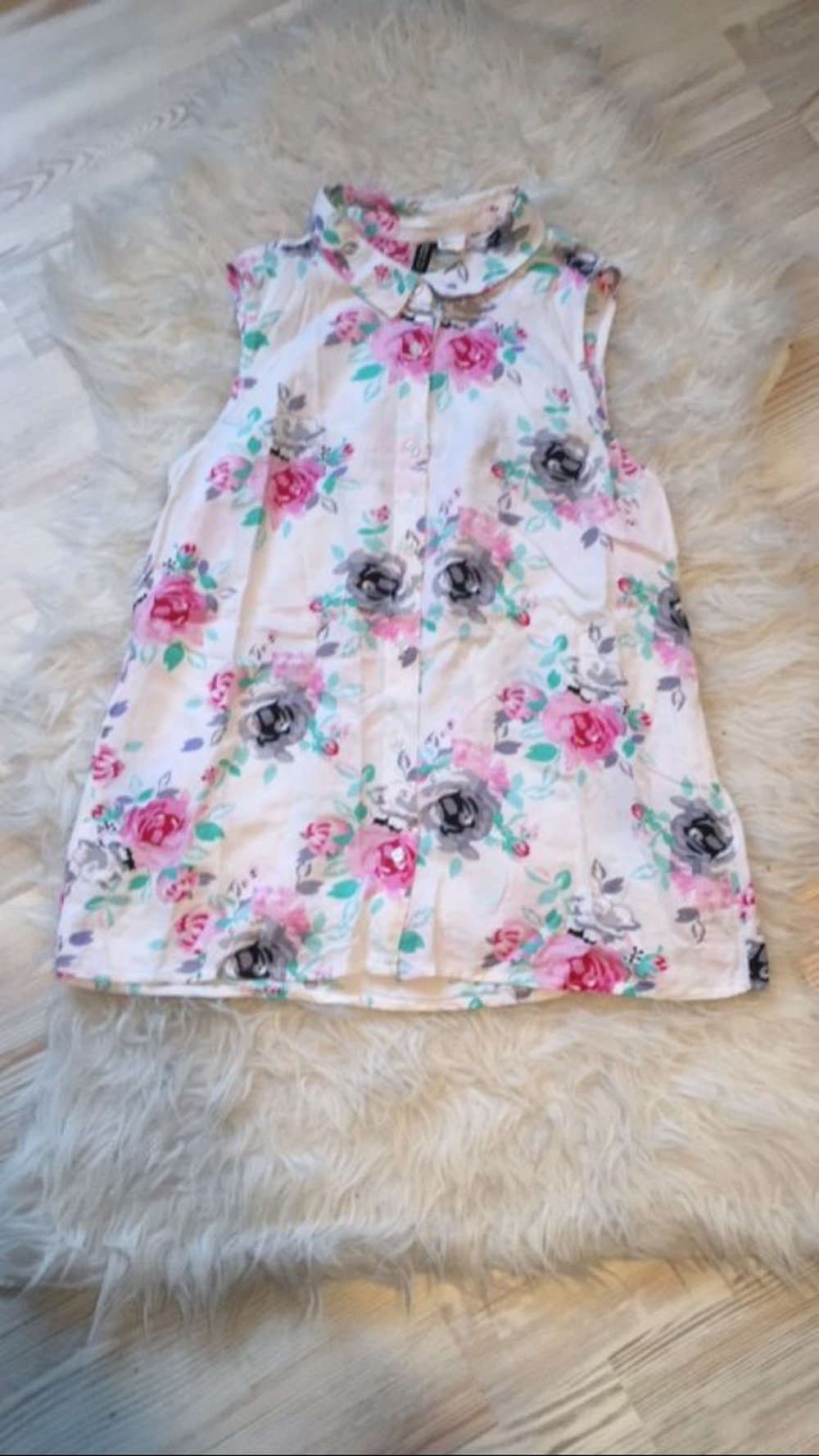Bluse geblümt - XS