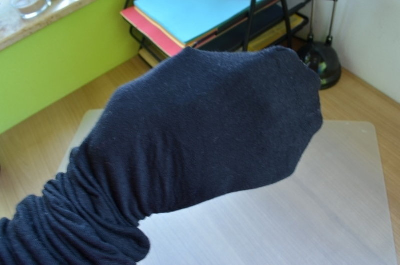 schwarze Strumpfhose