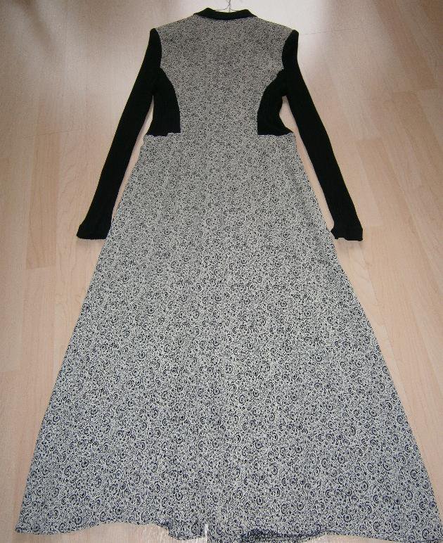 Schickes Maxikleid, Langärmelig von SM sonja modelle Gr. 40