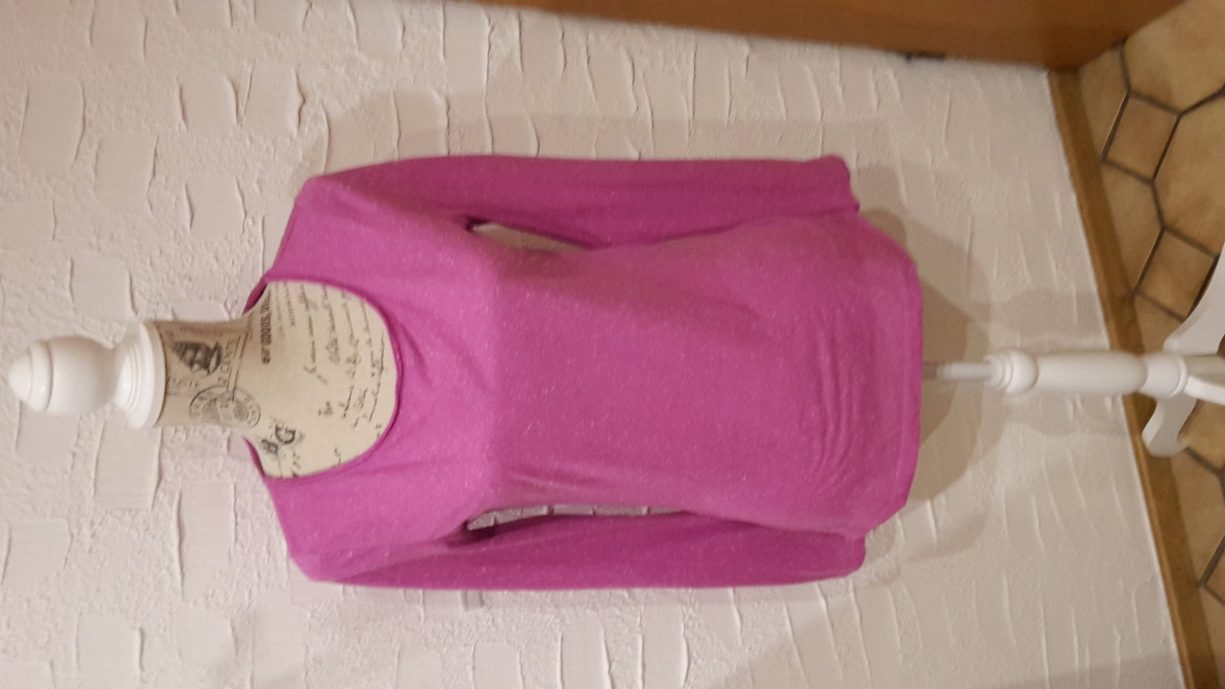 Gr.S/M 36/38 S.Oliver shirt longsleeve Sweatshirt pink Beere