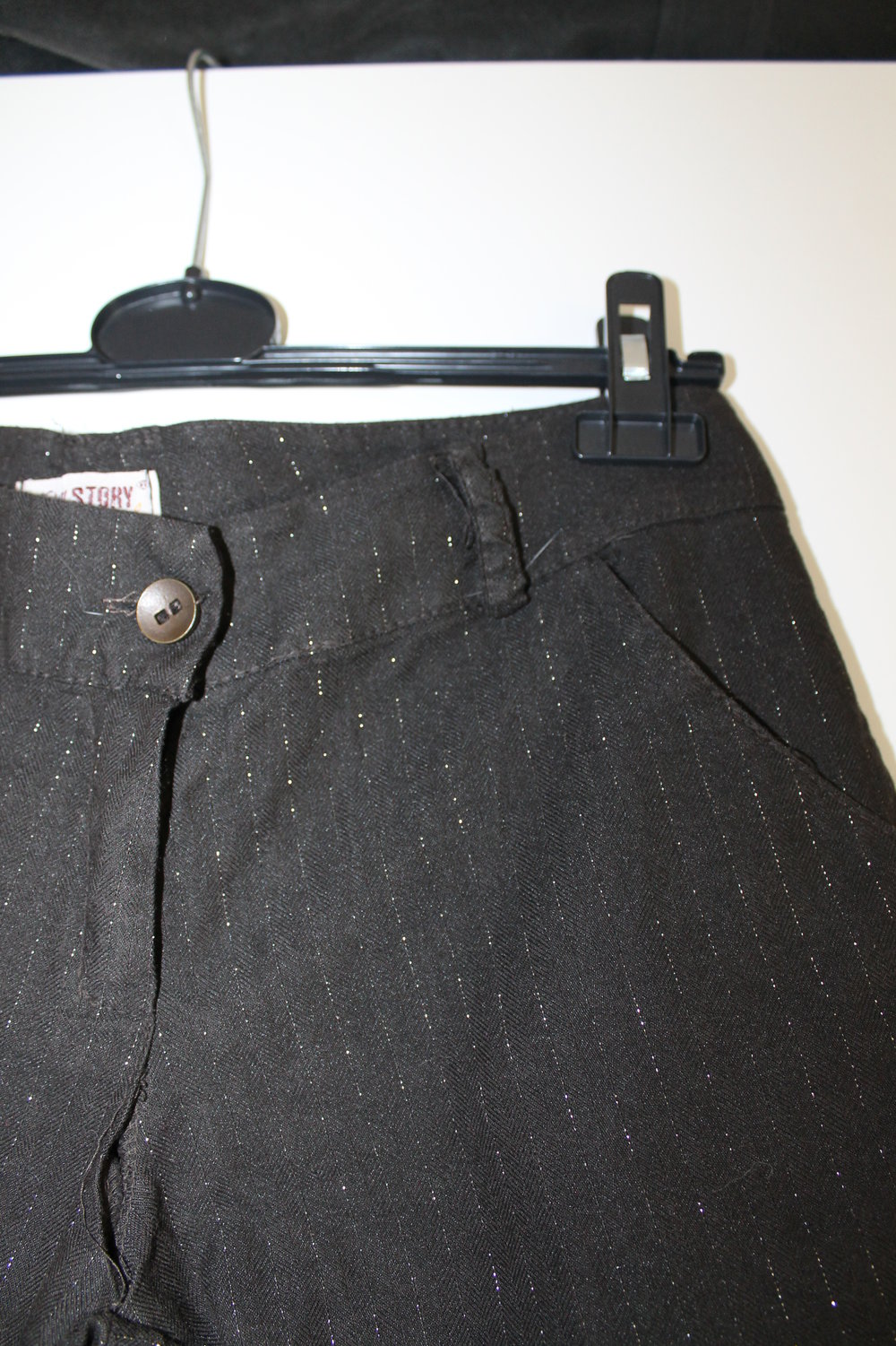 süße kurze Nadelstreifenhose / Hose