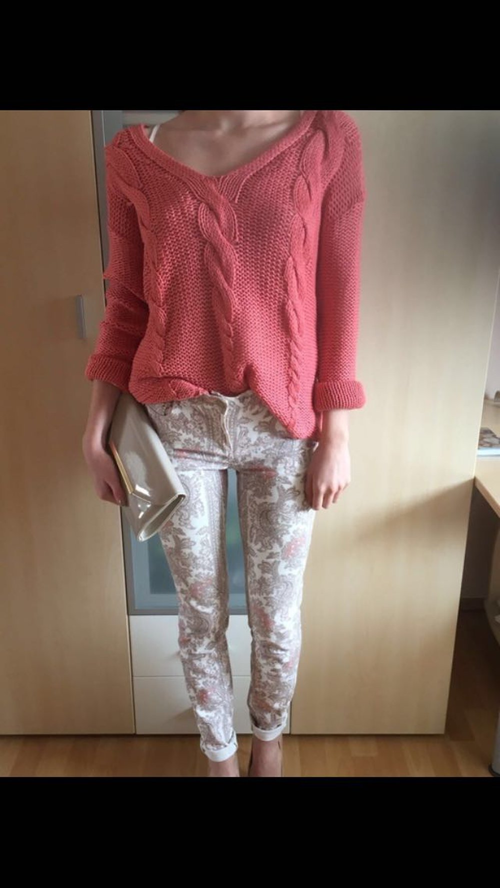 Gemusterte Hose