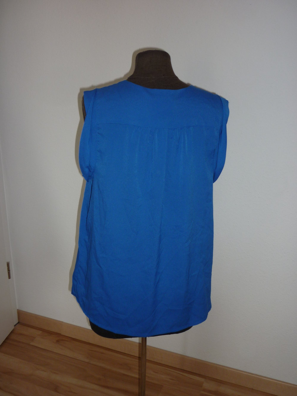 H&M Bluse Chiffon blau Größe XS 34 36 