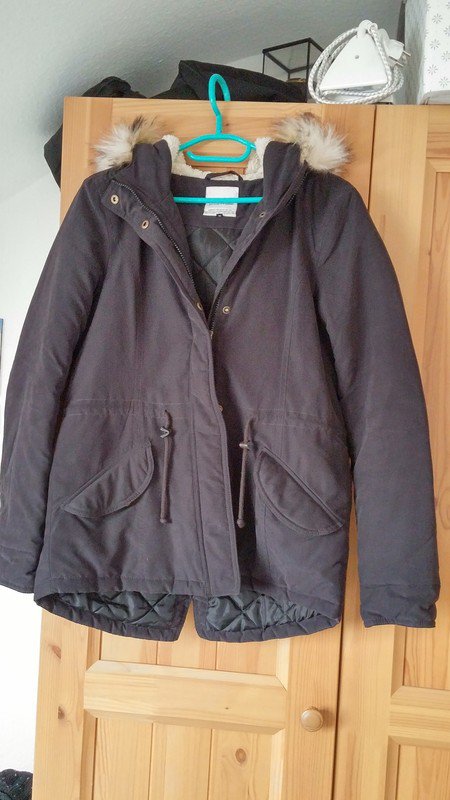 Warme Winterjacke