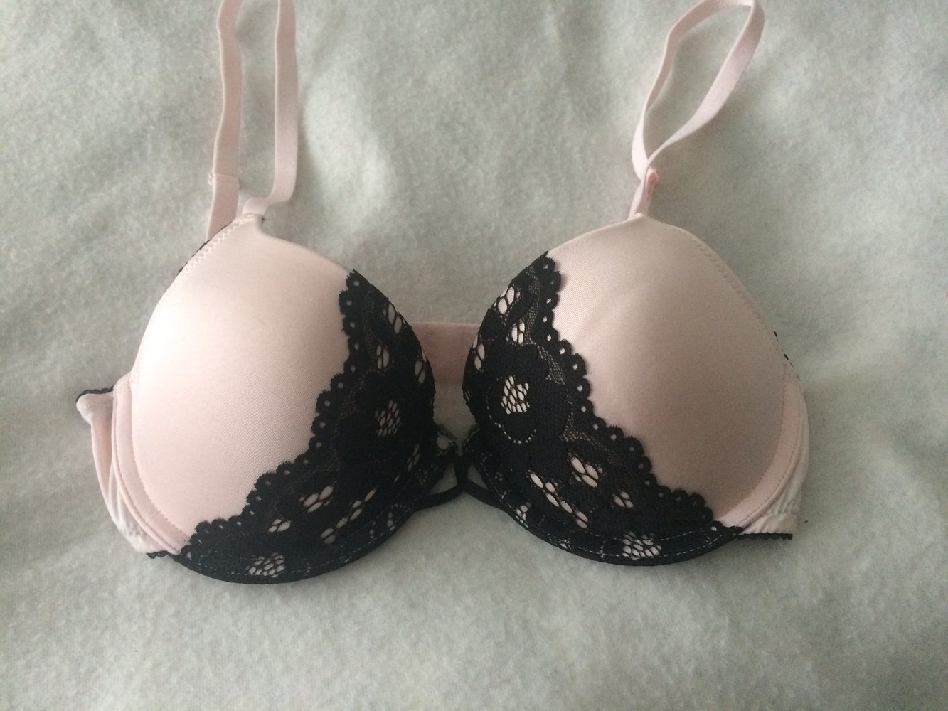 BH Push-Up H&M rosa spitze 75B