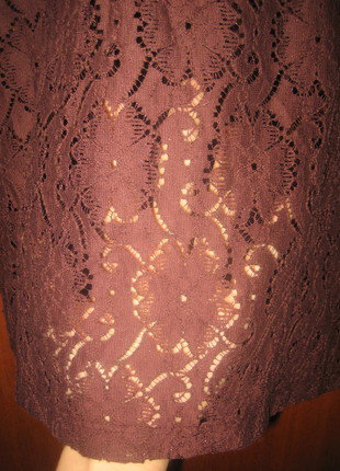 lilafarbenes Spitzen-Shirt/Bluse in Gr. S *Mengenrabatt*