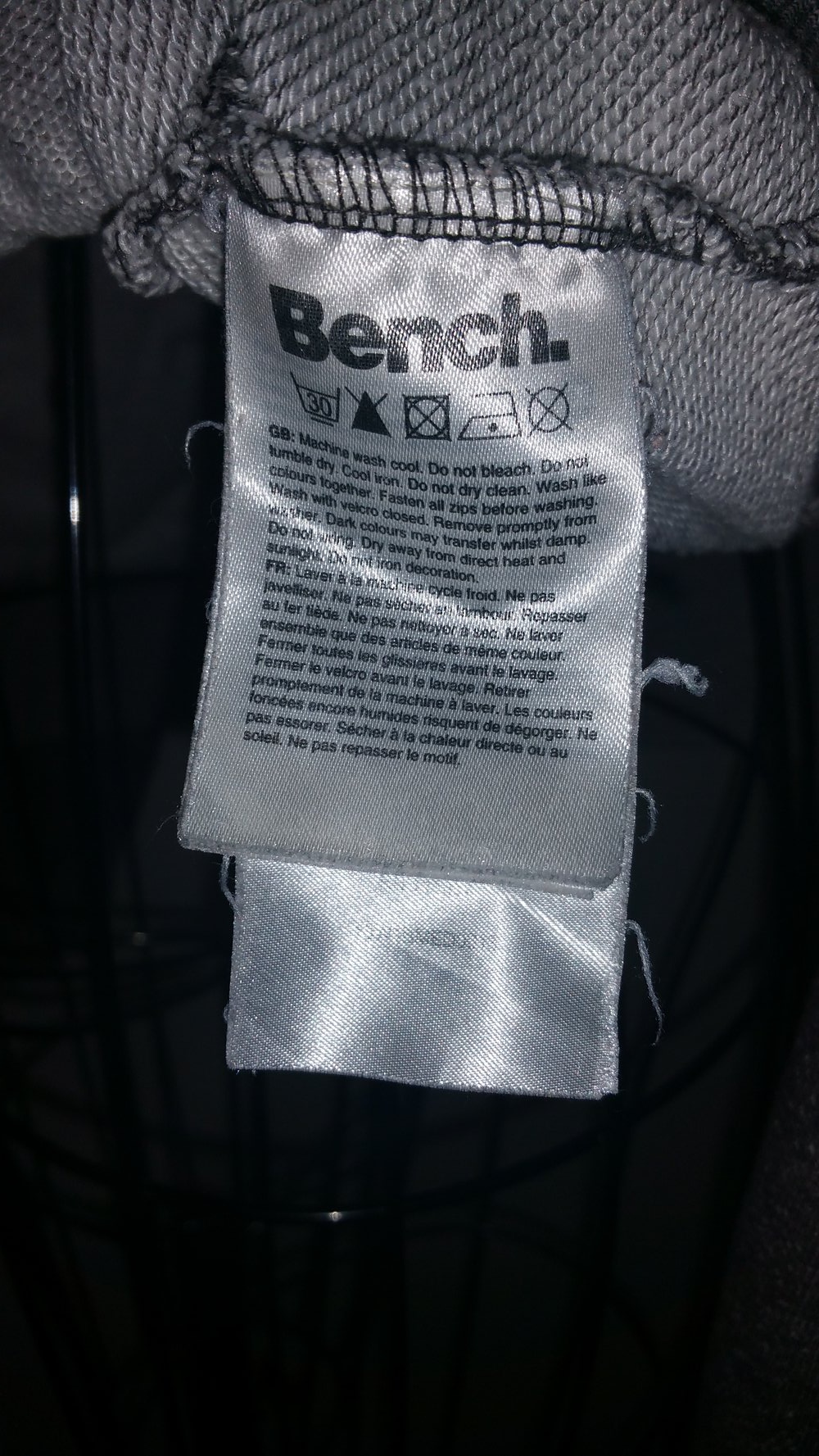 Pullover von Bench, grau