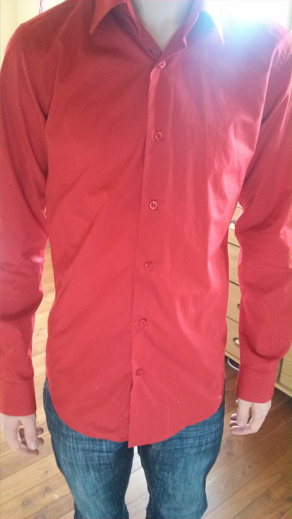 rotes Hemd