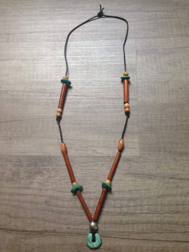 Indianerkette Ethnoschmuck Custommode! Türkisschmuck!