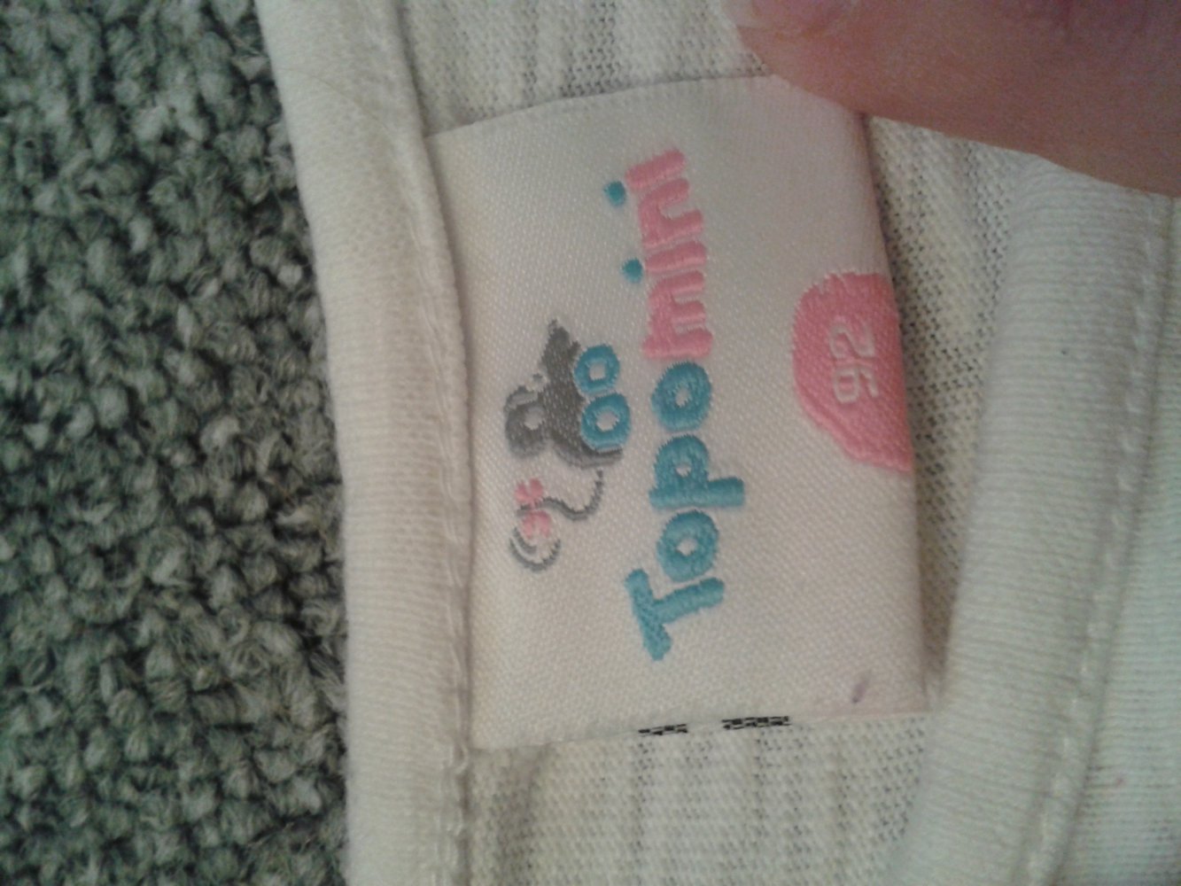 Shirt weiß Sterne