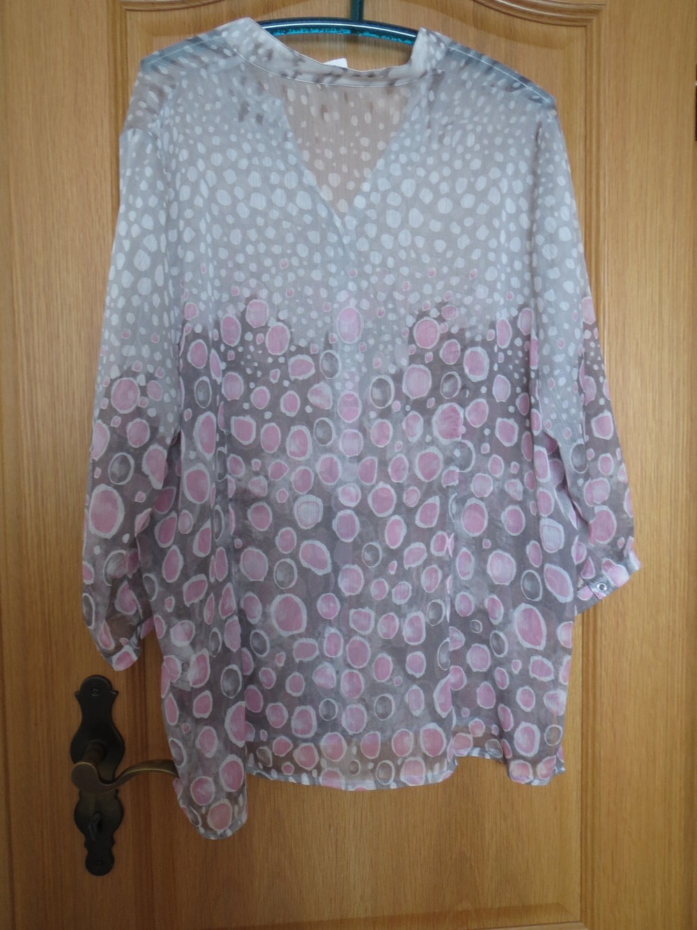 Bluse, Gr.50/XL, bunt