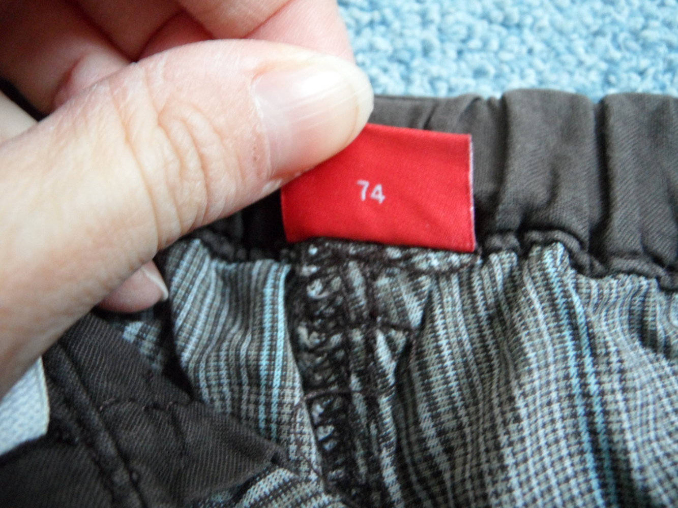 s.Oliver coole karierte Sommer-Hose