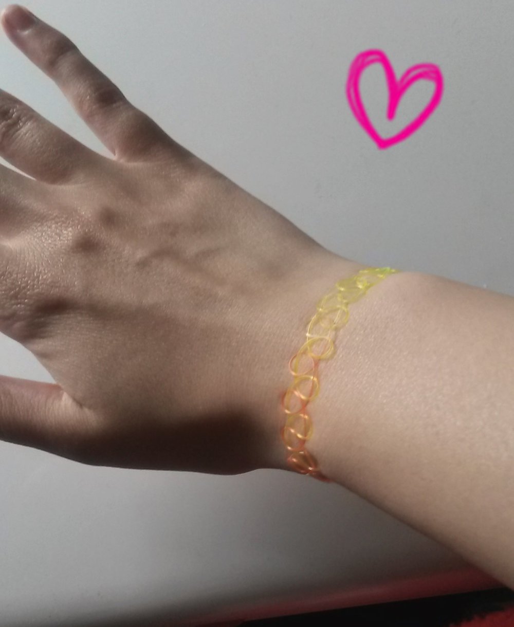 Rainbow Choker Armband
